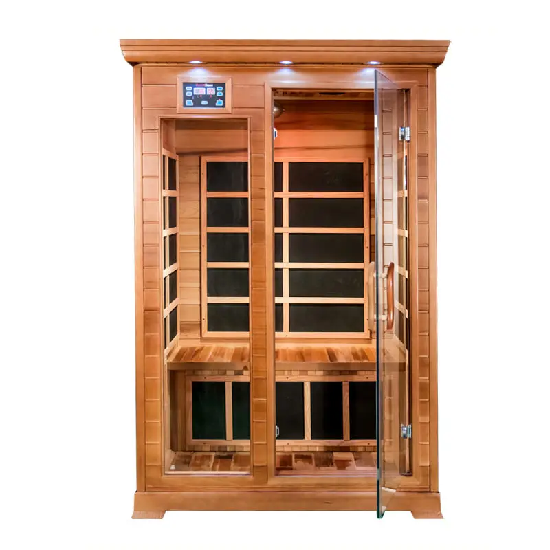Fast Delivery Indoor 2 Person Infrared Sauna and Steam Room — image 5