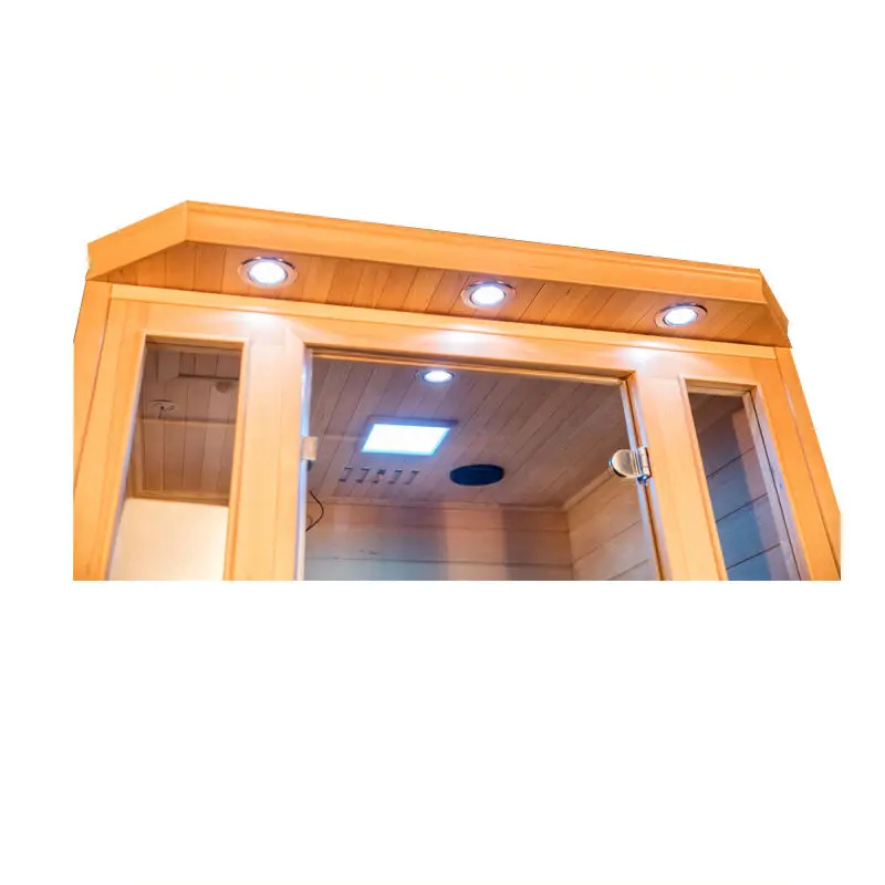 Fast Delivery Indoor 2 Person Infrared Sauna and Steam Room — image 7