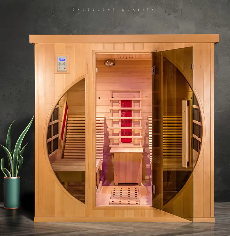 Gym Equipment Steam Sauna Far Infrared Sauna Combined Room for Beauty Spa Equipment — image 3