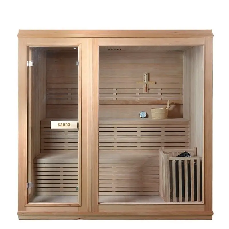 Traditional Indoor Sauna Steam Sauna Room — image 4
