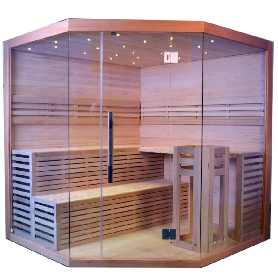 Smartmak Factory 8 People Portable Steam Sauna Room Sauna Machine for Sale — image 5