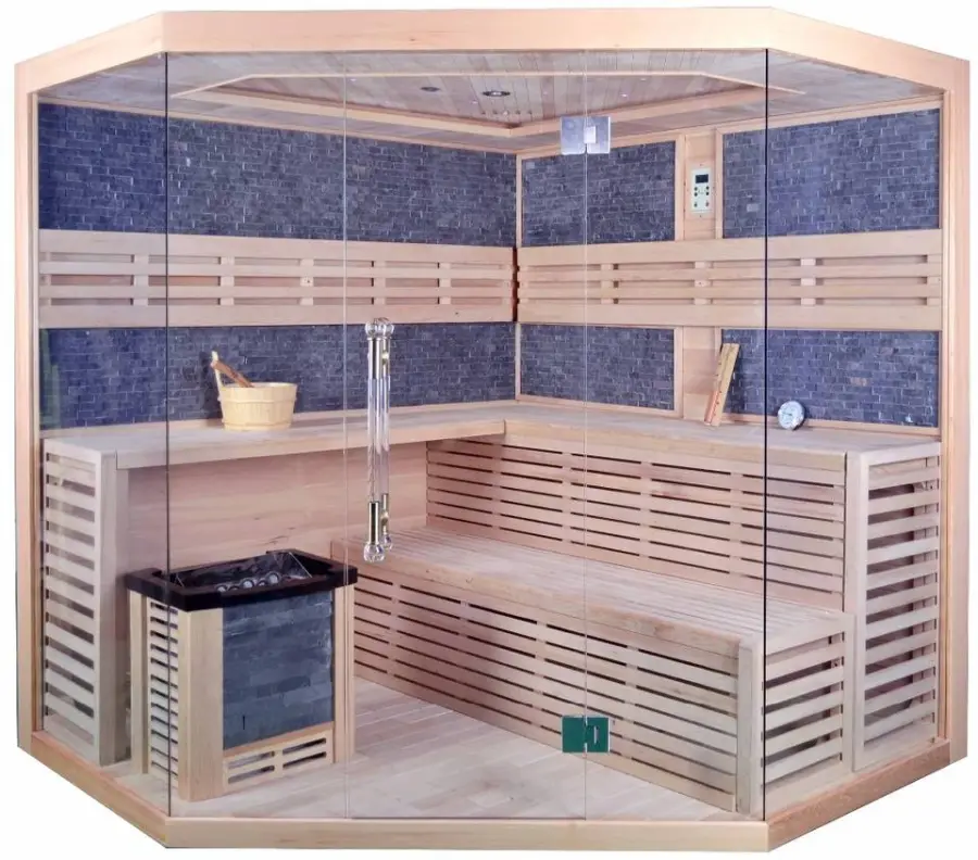 Smartmak Factory 8 People Portable Steam Sauna Room Sauna Machine for Sale — image 6