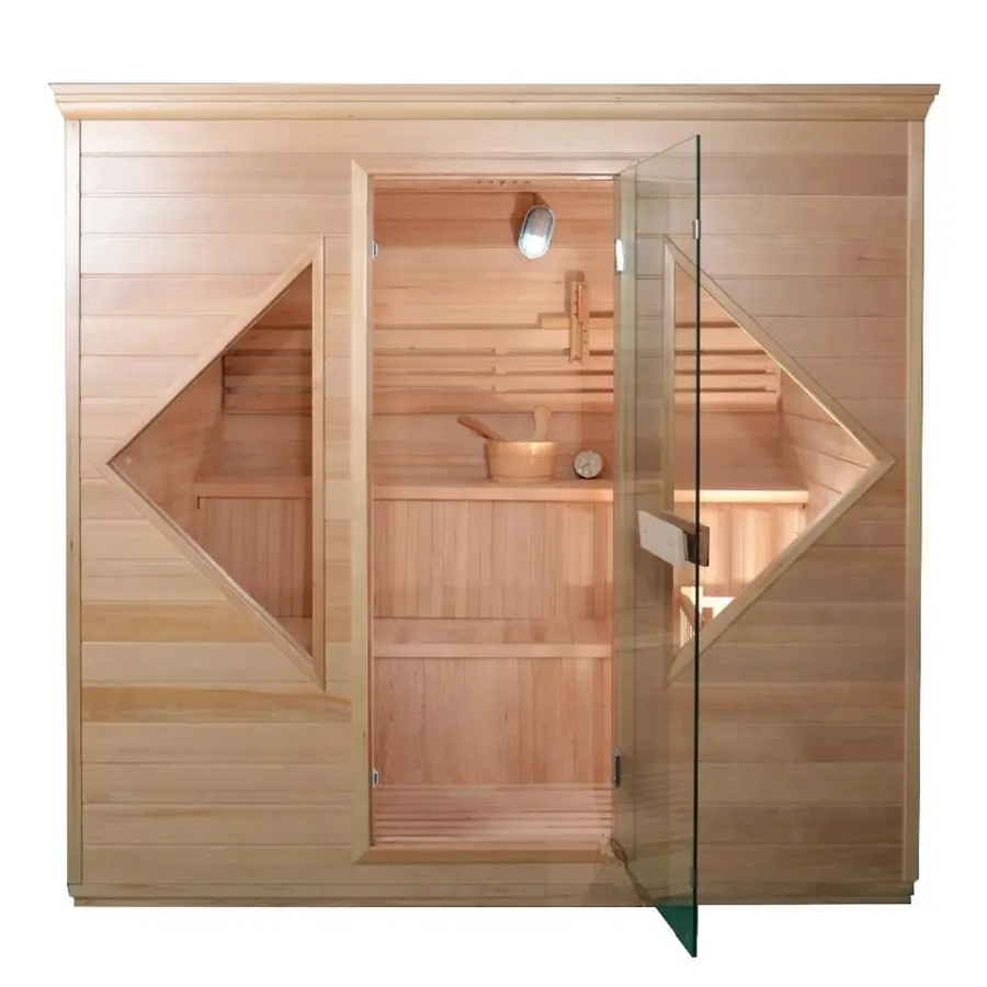 Sauna and Steam Combined Room Steam Sauna Room Sauna Bath — view 1