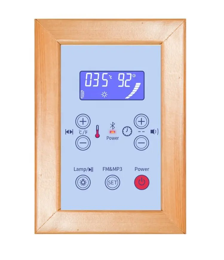 Ceramic Infrared Sauna Heater Sauna Accessories Infrared Sauna Control Panel — view 1