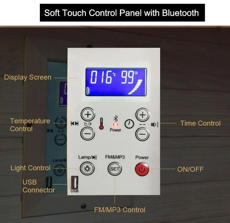 Sauna and Steam Combined Room Steam Sauna Room Sauna Bath — image 7