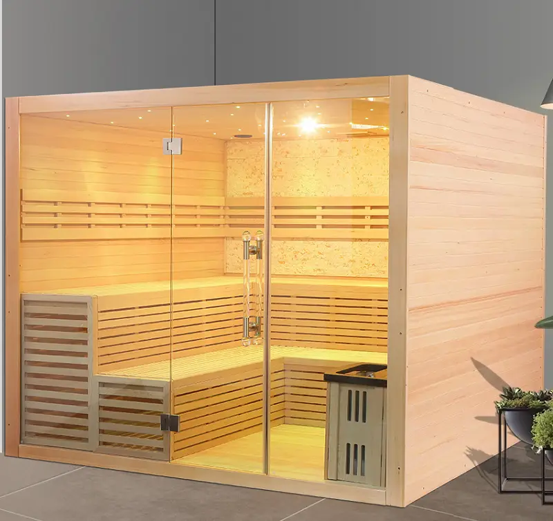 Hot Selling Nudist Sauna Traditional Steam Sauna Room With Wholesale Price — image 3