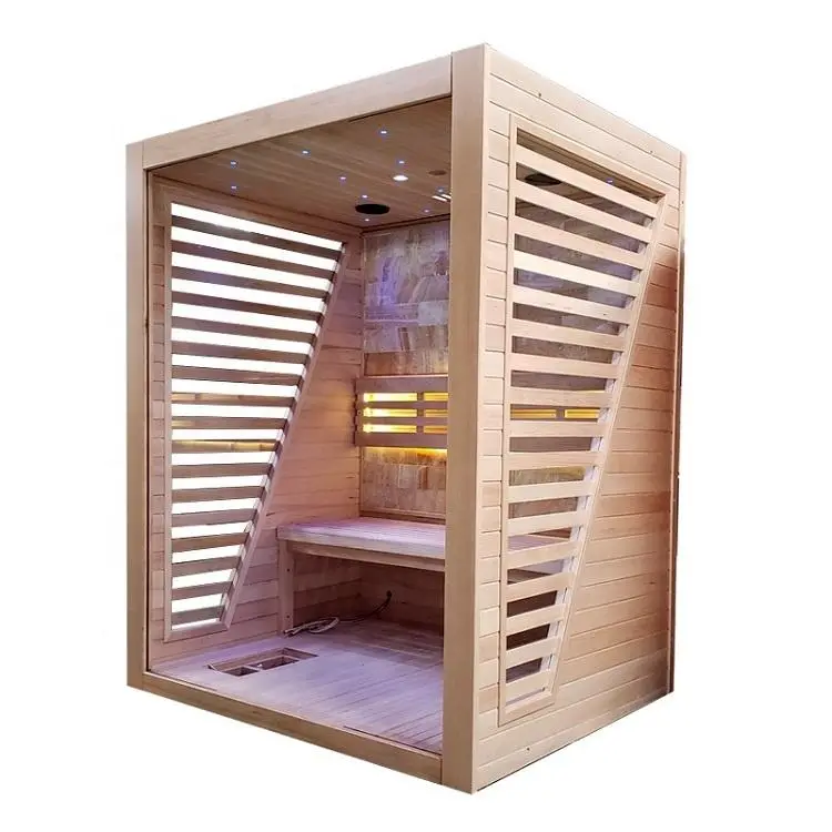 Finnish Saunas with Harvia Sauna Heater Luxury Designs Wooden House Traditional Steam Sauna Room — view 3