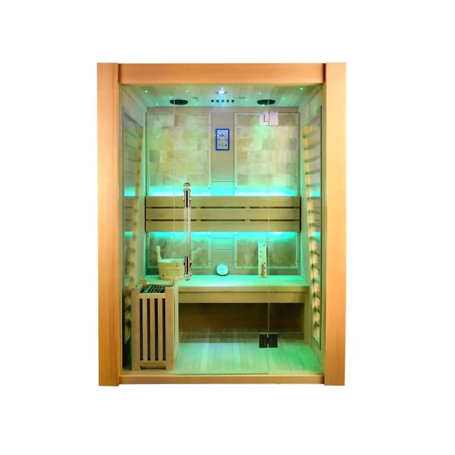 Finnish Saunas with Harvia Sauna Heater Luxury Designs Wooden House Traditional Steam Sauna Room — view 6