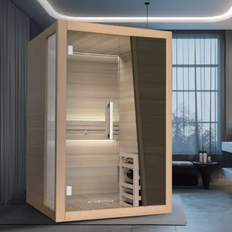 Hemlock Indoor Traditional Steam Sauna Rooms with Cheap Price — view 1