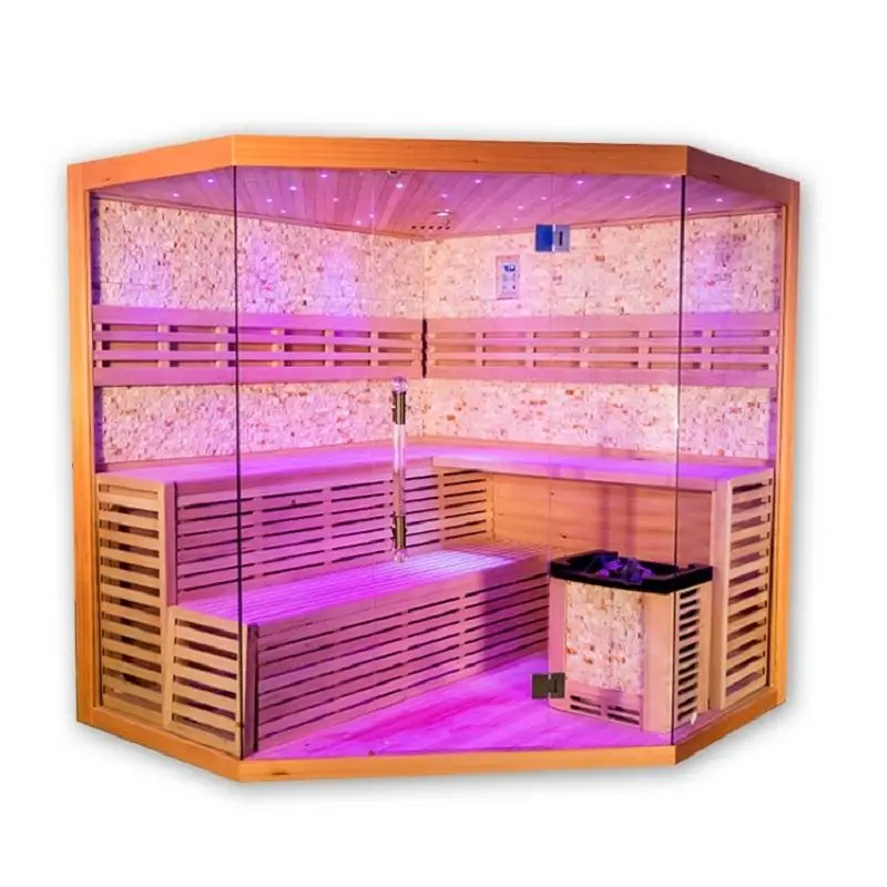 Finland Traditional Home Sauna with Stove and Stone — image 3