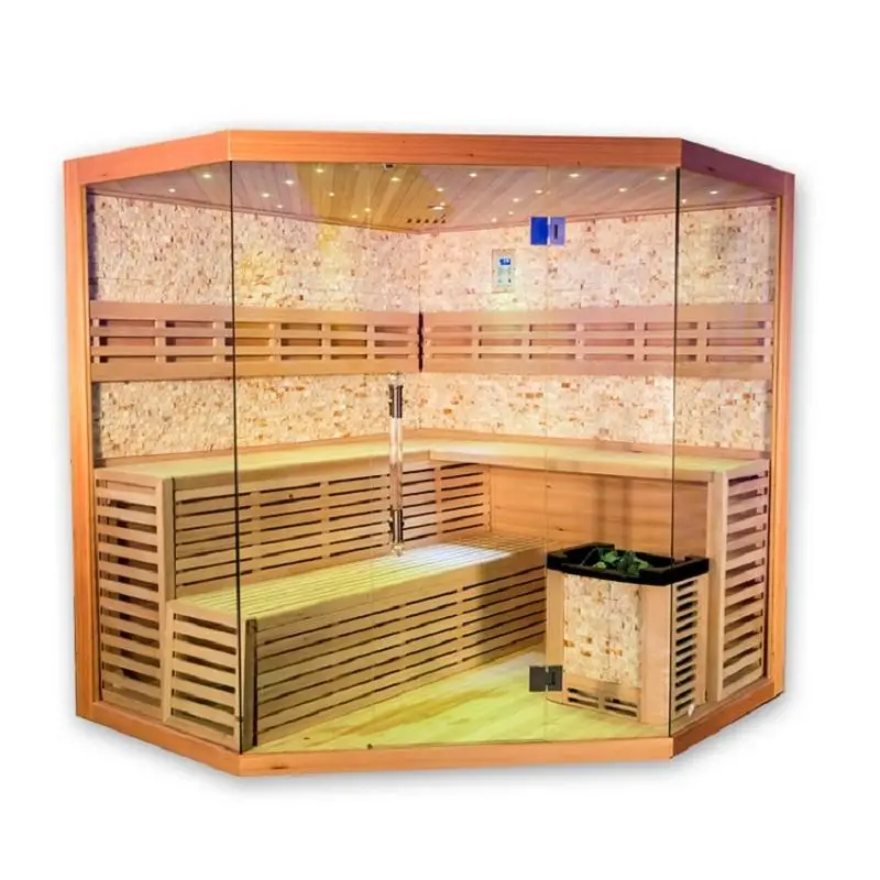 Finland Traditional Home Sauna with Stove and Stone — image 4