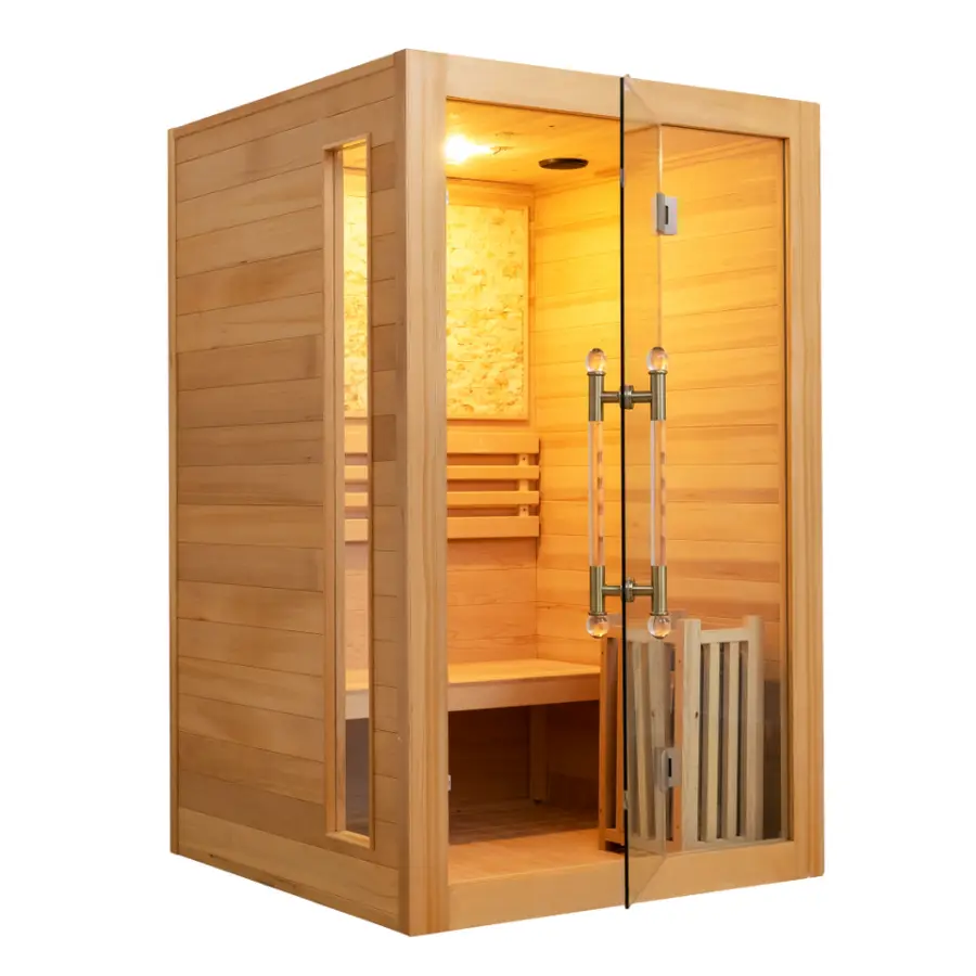 Finland Traditional Dry Steam Sauna Home Sauna Rooms — image 3