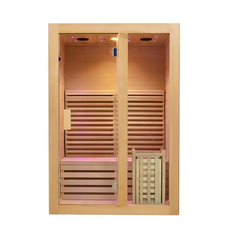 Finland Traditional Dry Steam Sauna Home Sauna Rooms — image 7