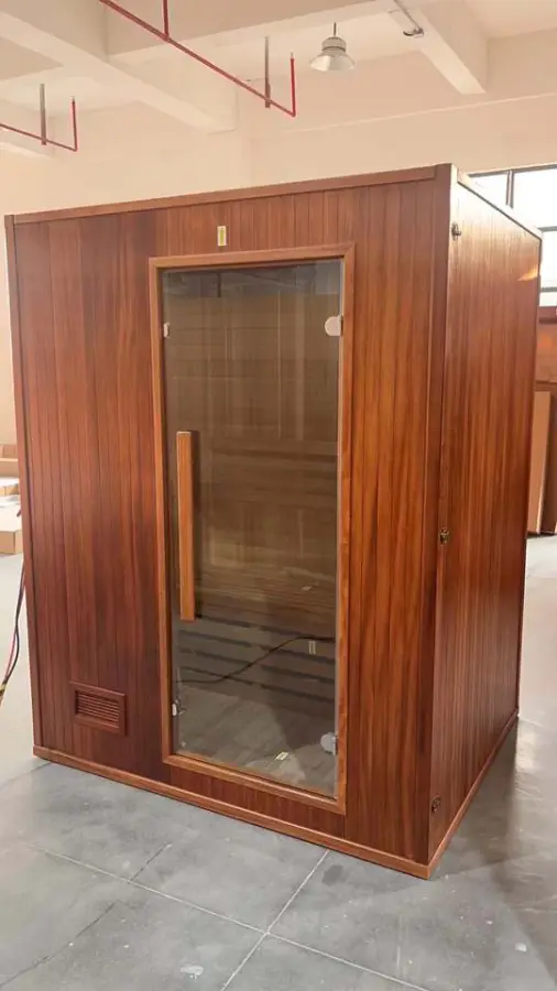 Home Use Indoor Wooden Traditional Steam Sauna Room for Sale — image 5
