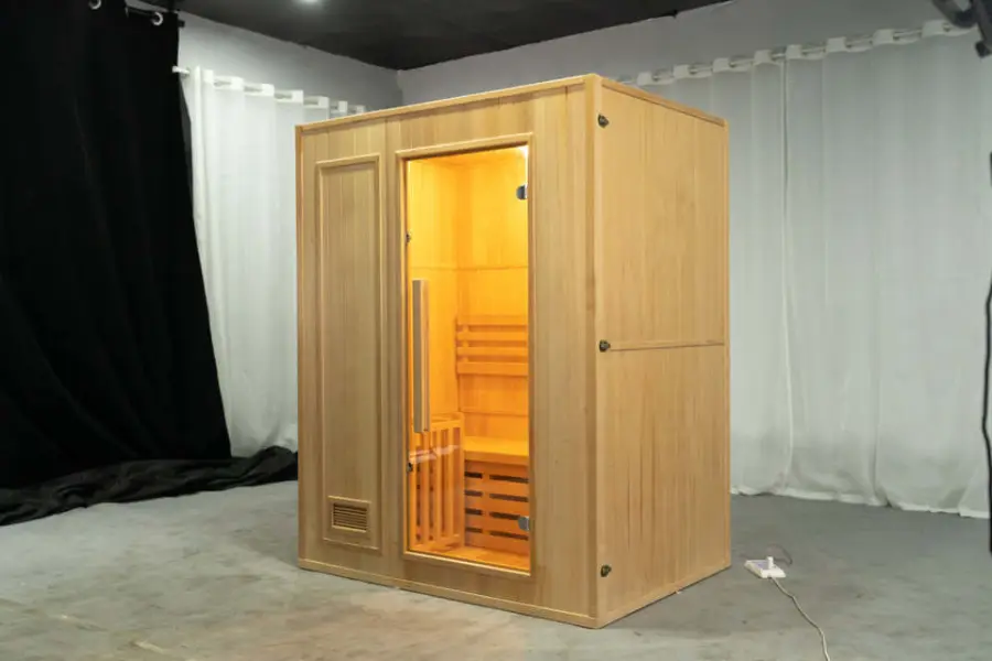 Home Use Indoor Wooden Traditional Steam Sauna Room for Sale — image 6