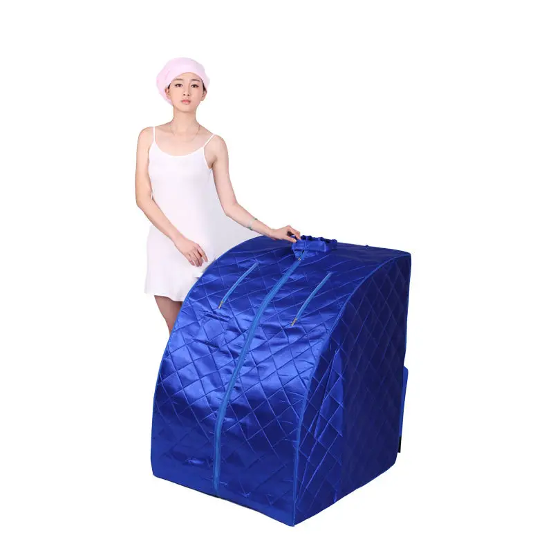 Smartmak Sauna Tent Folding Steam Sauna Set Personal Steam Sauna for Home Indoor Portable Small Tent for Therapeutic Relaxation — image 3