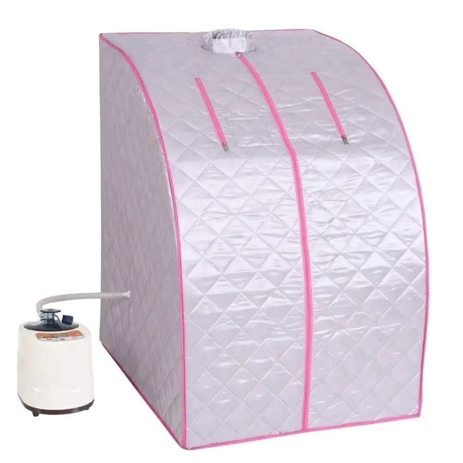 Smartmak Sauna Tent Folding Steam Sauna Set Personal Steam Sauna for Home Indoor Portable Small Tent for Therapeutic Relaxation — image 5