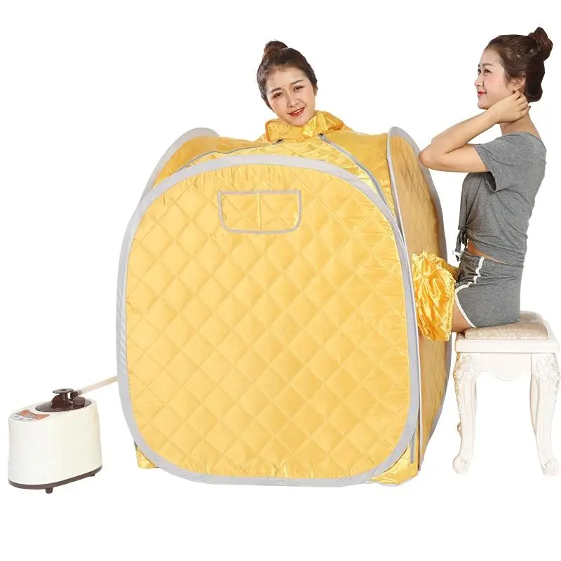Home 1 Person Mini Lose Weight Slim Sauna Women Portable Steam Spa Sauna Tent — view 3