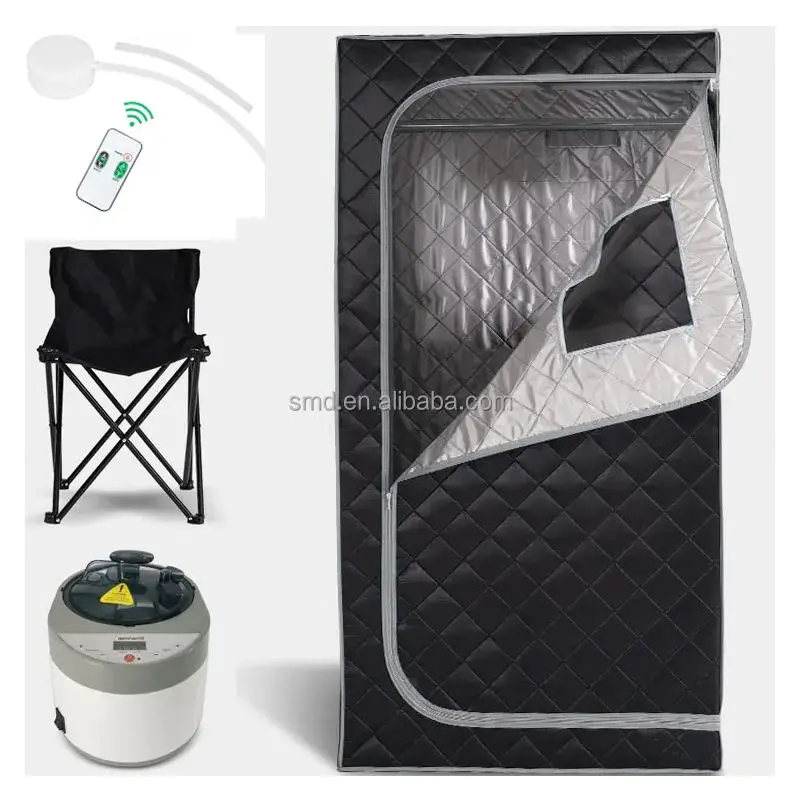 Smartmak Personal Indoor Steam Sauna Full Body Detox Sauna Portable Steam Room for Home — image 7