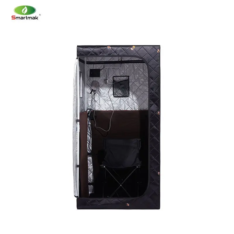 Smartmak OEM/ODM Portable Sauna Tent Steam / Far Infrared Sauna Tent for Weight Loss — image 5