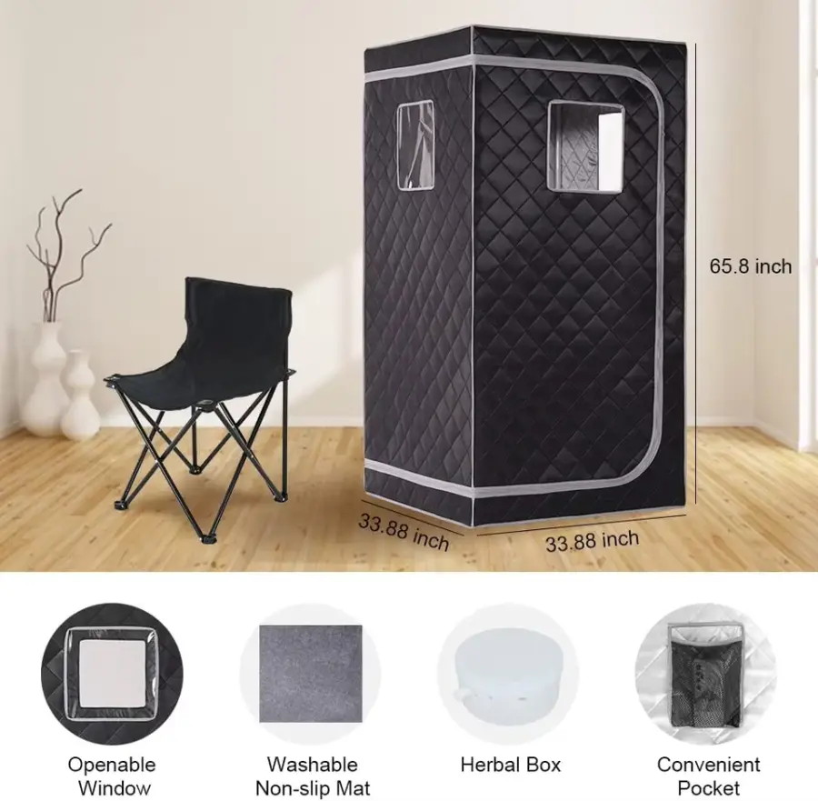 Full Body Home Steam Sauna Foldable Steam Sauna — image 8