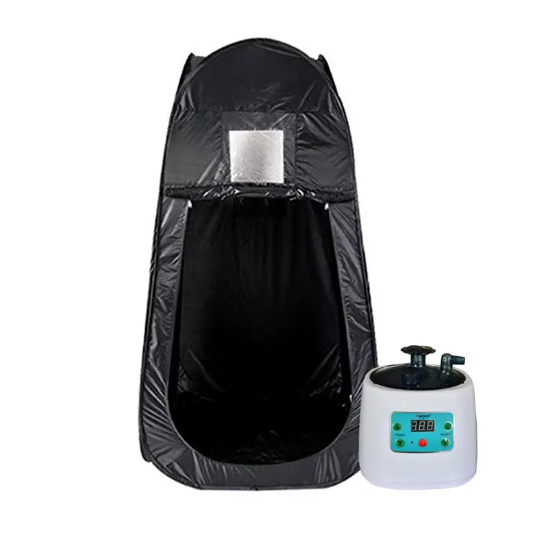 Smartmak 1 Person Portable Steam Sauna Foldable Indoor Bath Steam Sauna Room — view 1