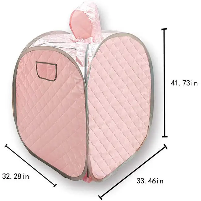 Smartmak Modern Portable Wet Steam Sauna Room Indoor Foldable Sauna Tent — image 3