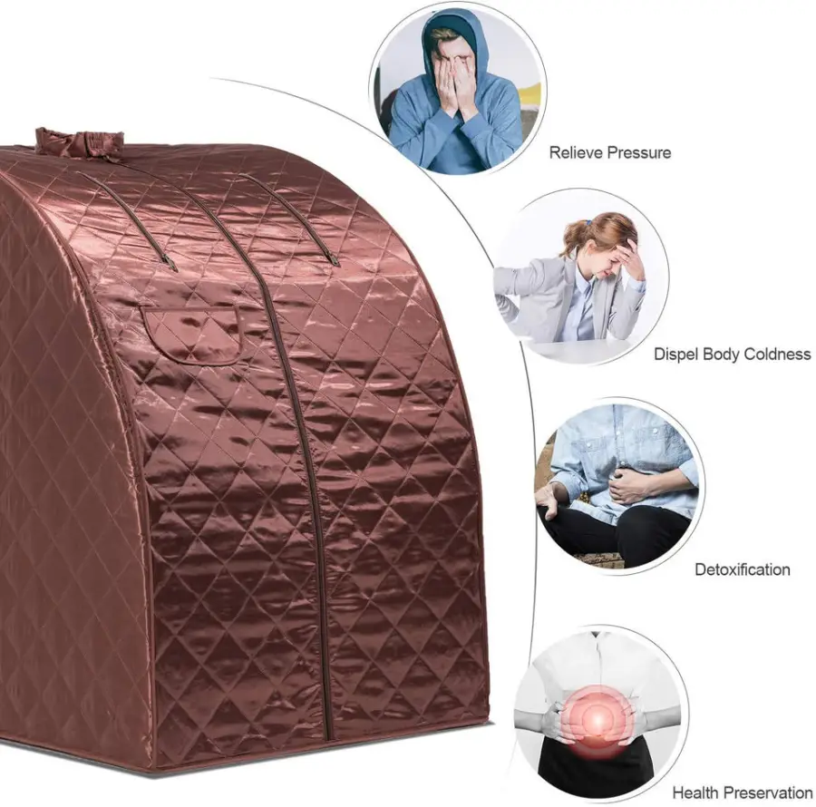Smartmak Home Use Portable Sauna Tent Wet Steam Single Person Sauna — image 3
