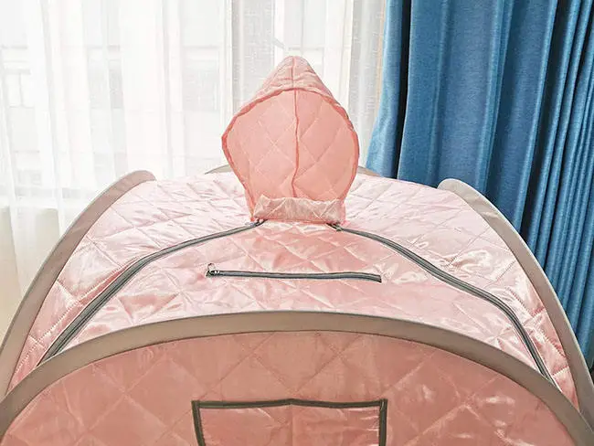 Smartmak Modern Portable Wet Steam Sauna Room Indoor Foldable Sauna Tent — image 4