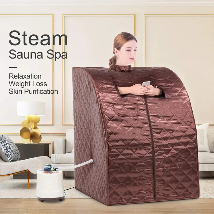 Smartmak Home Use Portable Sauna Tent Wet Steam Single Person Sauna — image 5