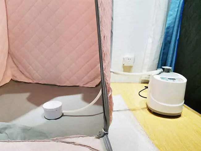 Smartmak Modern Portable Wet Steam Sauna Room Indoor Foldable Sauna Tent — image 6