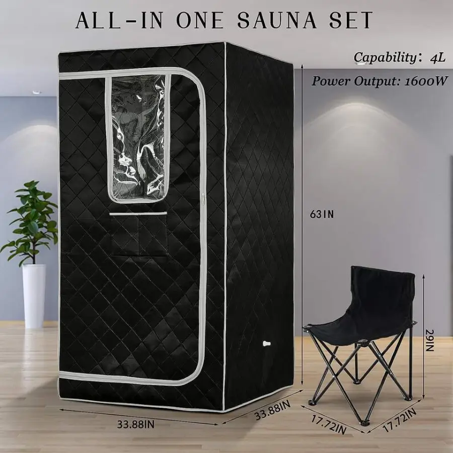 Cost-effective Portable Health and Weight Loss Portable Sauna Room — image 4