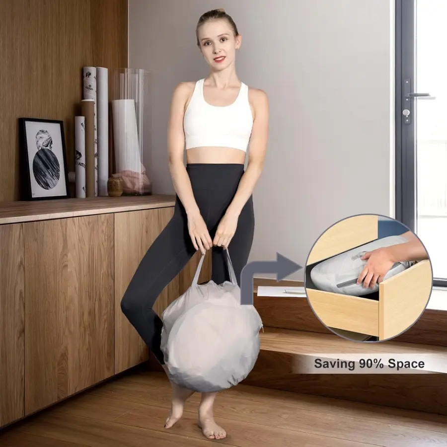 Smartmak Portable 1 Person Full Size Steam Sauna Tent Lightweight Folding Sauna Box — image 4