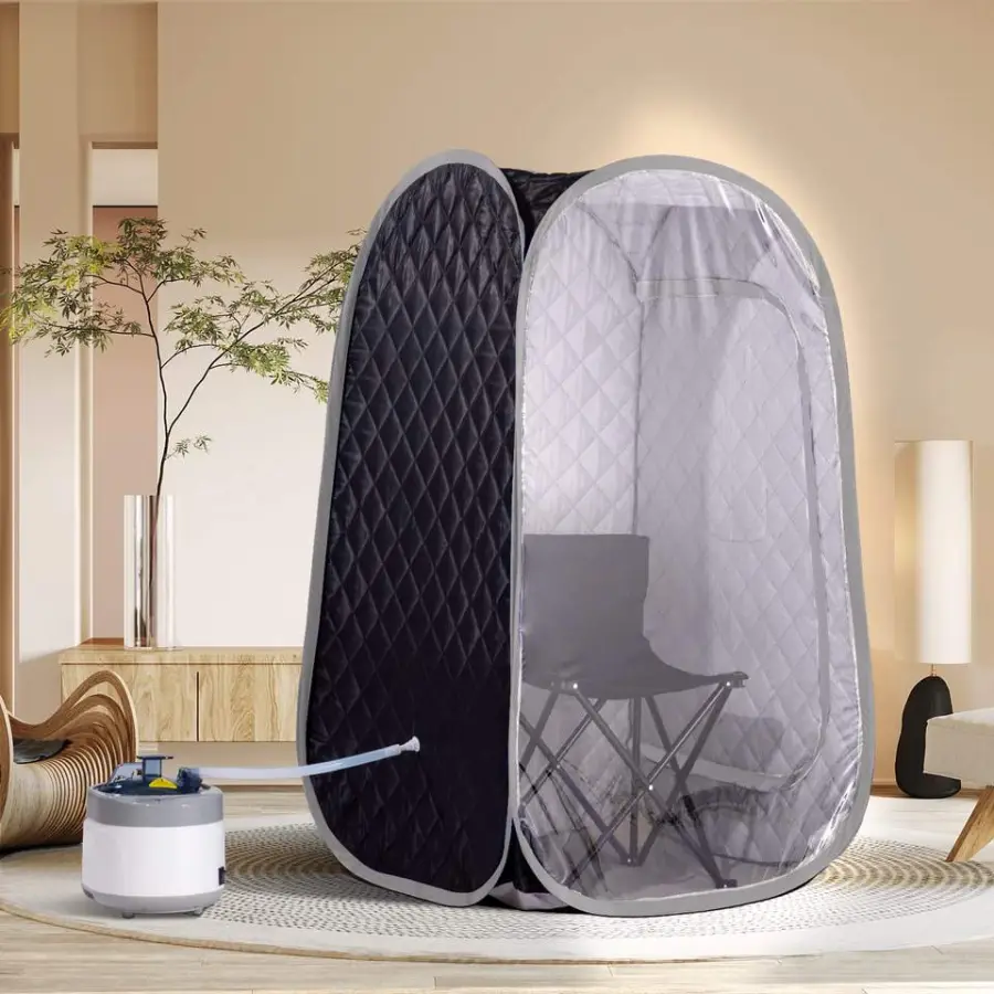 Smartmak Portable Steam Sauna Indoor Bath Steam Sauna Tent — view 1