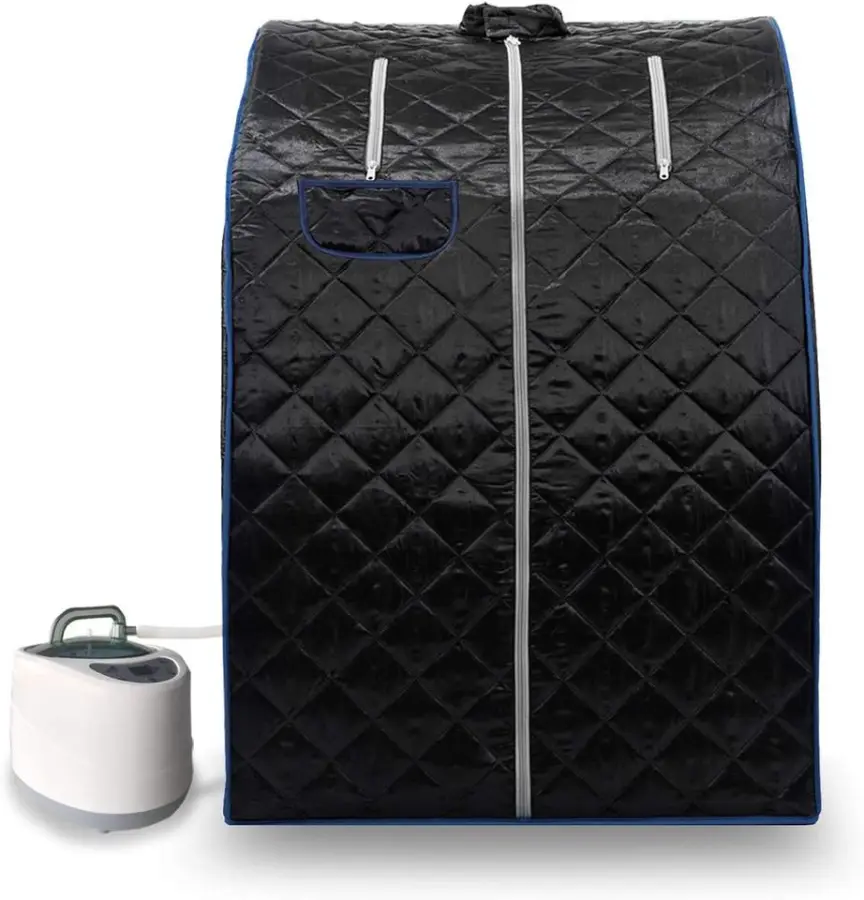 Home Portable Sauna Slim Steam Sauna 1 Person Size Sauna Tent — image 4