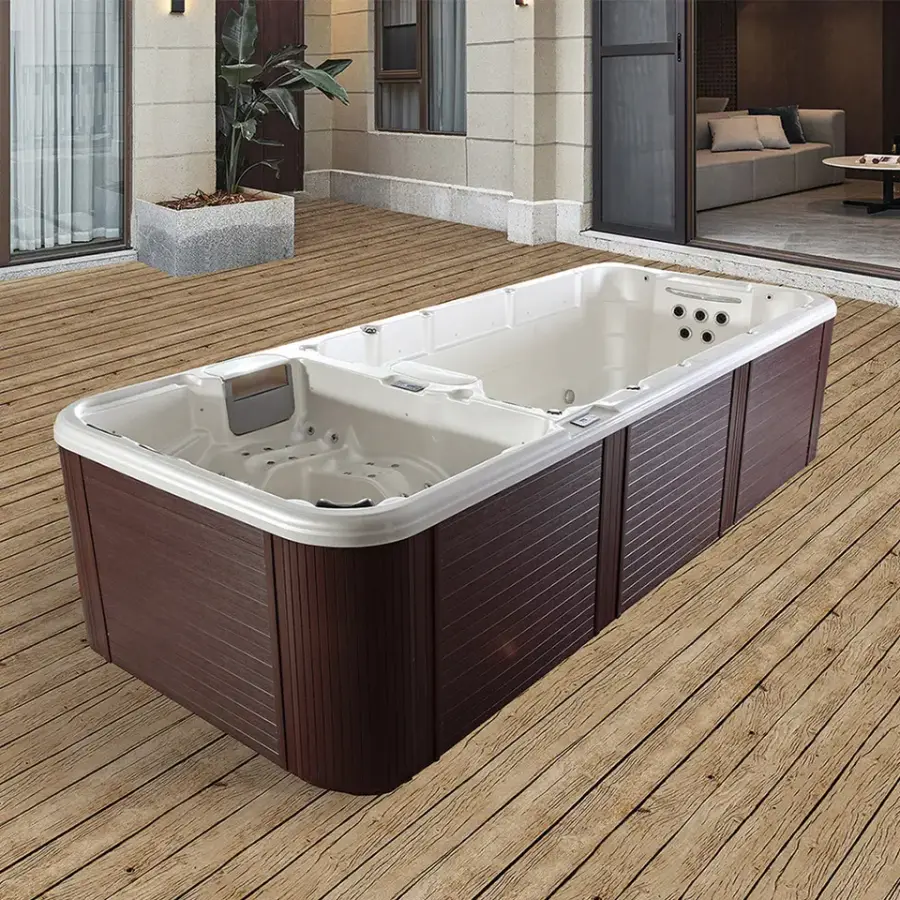 Large Outdoor Pool Massage Hot Tub Outdoor Swim Spa Pool Sexy Spa — image 7