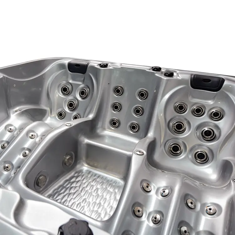 4 Person Deluxe Balboa Spa Swim Pool Hot Tub Outdoor Spa Portable Hot Tubs Boat for Sale Cheap Manufacturer — image 5