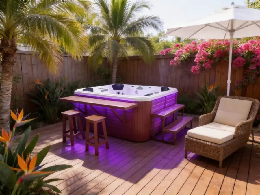 2026 Hot Selling Jacuzzi for Outdoor Spa Massage Tub — image 4