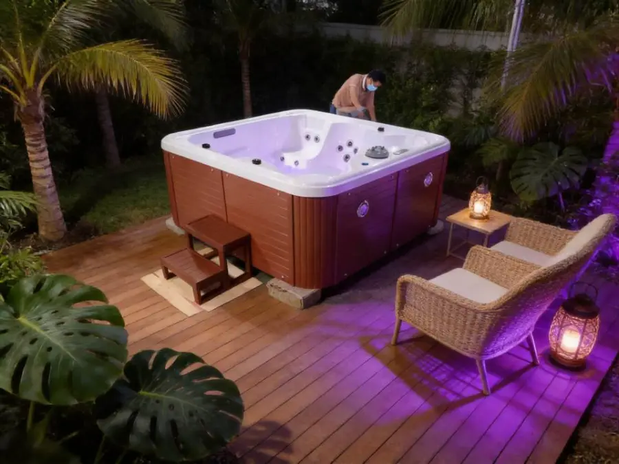 2026 Hot Selling Jacuzzi for Outdoor Spa Massage Tub — image 5