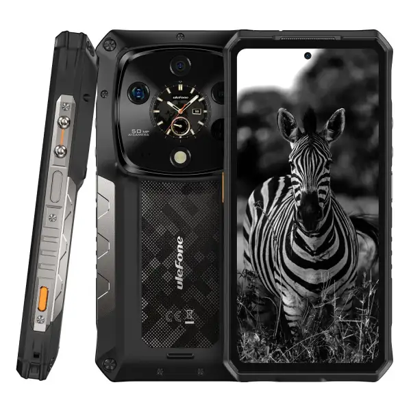 Ulefone Armor 28 Ultra Rugged Smartphone 5G 16GB+1TB 6.67'' FHD+ AMOLED 10600mAh 120W 64MP Night Vision Camera Android 14 NFC