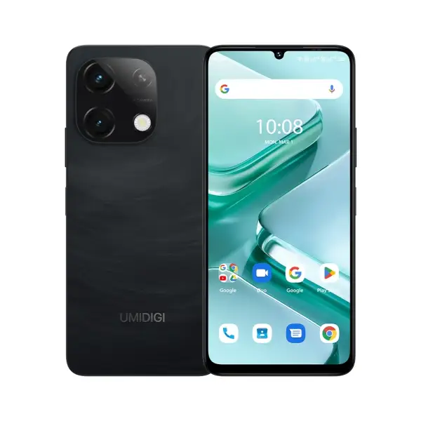 UMIDIGI G9T Smartphone Android 14 UNISOC T606 Octa Core 4GB+128GB 6.75” Water Drop HD+ Display 5000mAh Battery 13MP Camera