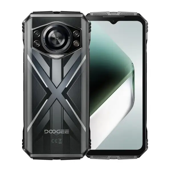 DOOGEE S Cyber Pro Rugged Smartphone 6.6" FHD+ 120Hz 12GB RAM 512GB ROM 10800mAh Battery 33W 50MP Camera 4G Smartphone NFC