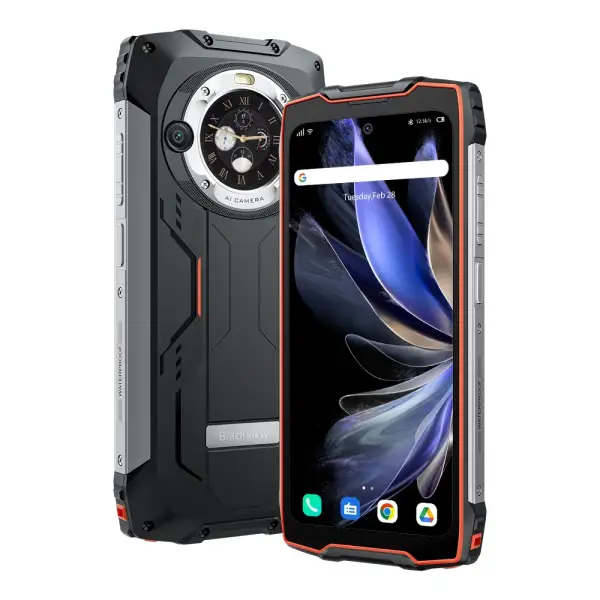 Blackview BV9300 Pro Rugged Phone Helio G99 Android 13 Mobile 8GB/ 12GB+256GB 6.7" 120Hz Display 15080mAh 33W 100LM Flashlight
