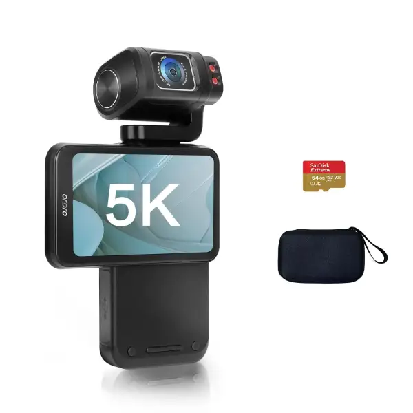 Ordro M3 Pocket Camera Digital Camcorder 5K 30FPS Image Stabilization Built-in Big Size Screen Handy Cam Travel Vlog Cameras