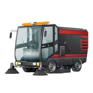 Cophilo CG2200T 4 Wheels City Road Parking Lot Sweeper Electric 48V
