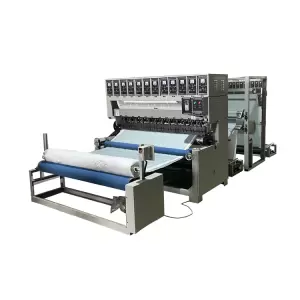 Roll Press High Speed Ultrasonic Mattress Quilting Machine