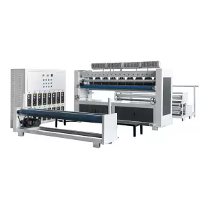 Factory Ultrasonic Embossing Machine Fabric for Handbags Multi Needle Quilting Machine