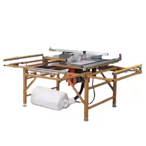 Top Choice WJ125 Commercial Foldable Sliding Saw Table Panel Saw Wood Cutter