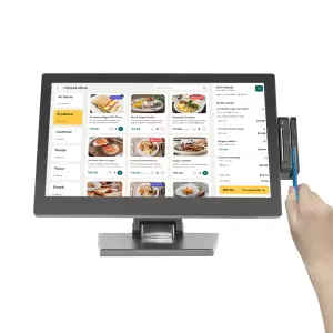 15 Inch Touch Screen Cash Register POS System with Card Slot