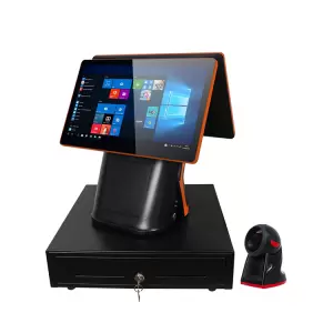 2021 New Designed Touch Screen All In One One or Dual Screen POS System